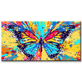 Painting by Numbers Art Giant Colorful Butterfly